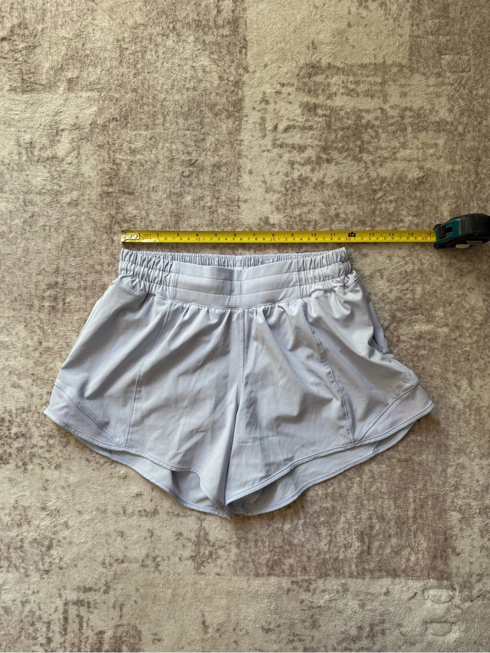 Lululemon Light Blue LR Running Shorts